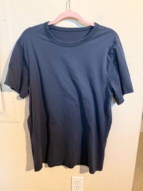 Lululemon Navy Blue Crewneck Short Sleeve Tee Shirt Men’s XL